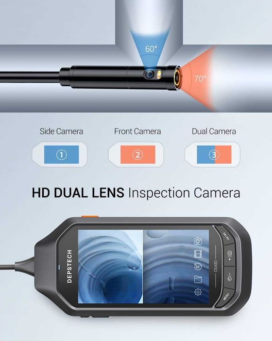 DEPSTECH DS450 Kamera endoskopowa Nowa