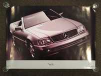Poster Mercedes SL (original)