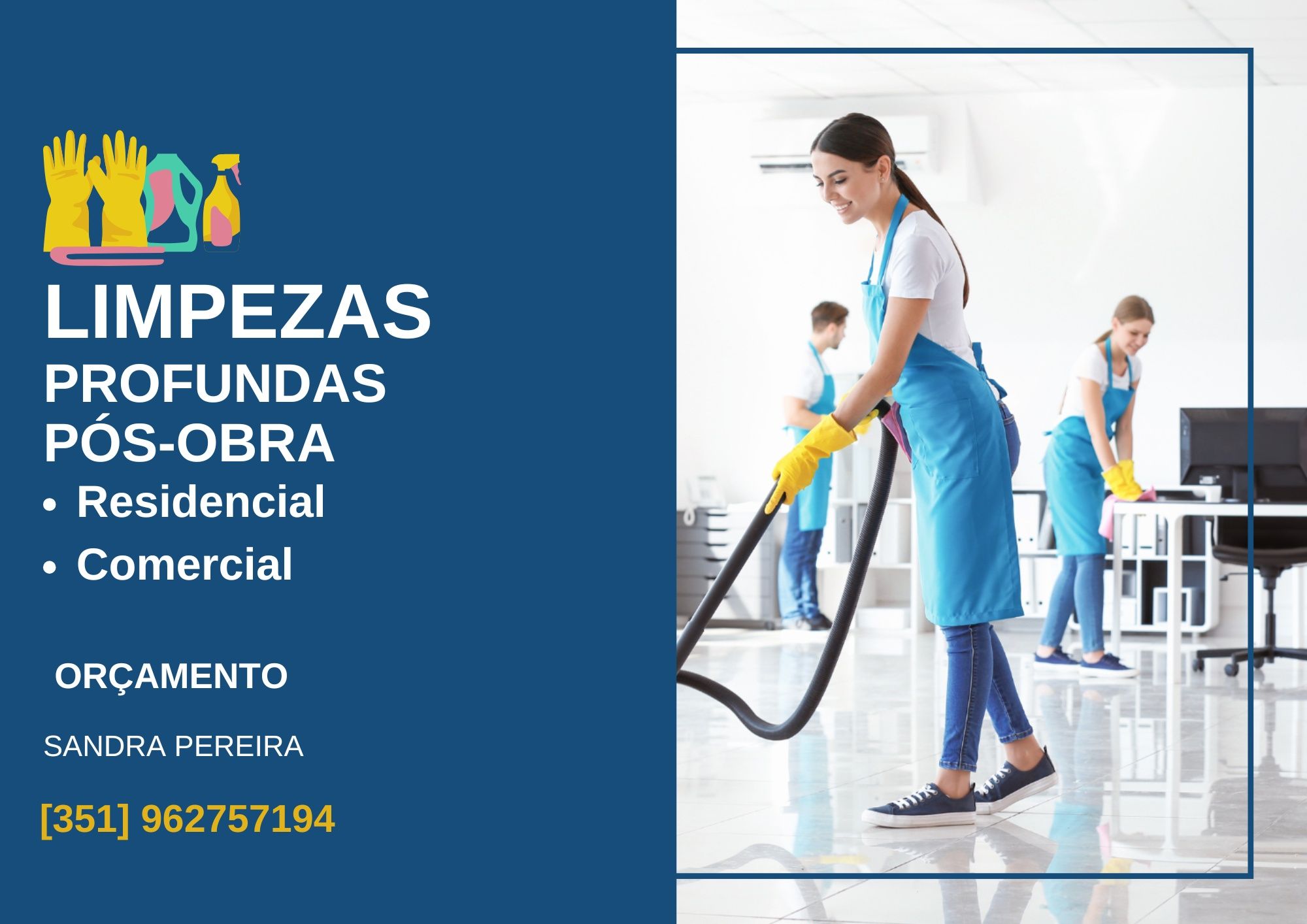 Limpezas Pós-Obra & Profundas – Serviços de Confiança