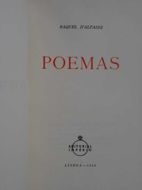 Poemas de Raquel D´Alpains