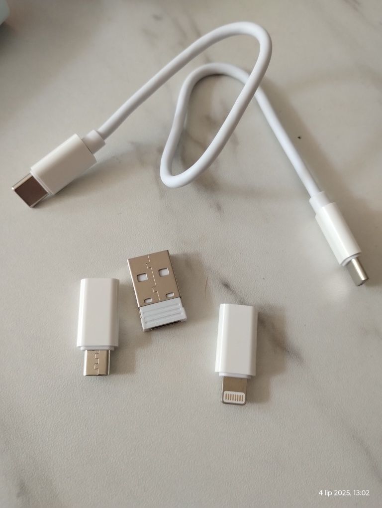 NOWY Wielofunkcyjny Adapter TOOCKI 6w1 USB-C USB A Micro SD SIM
