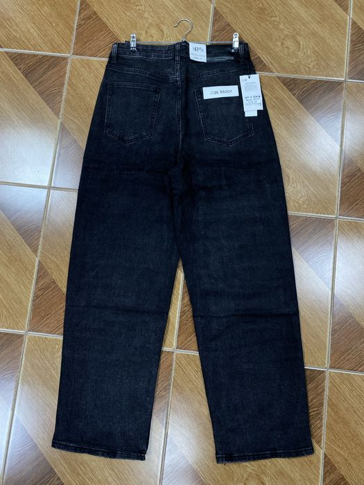 Джинси Flared Baggy широкі беггі джинси чорного кольору
