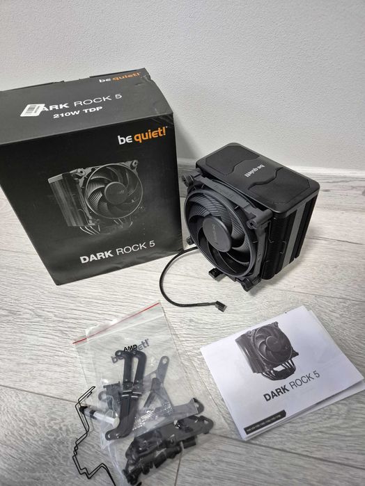 Преміум кулер башта be quiet! Dark Rock 5 тихий ТОП ефективн. Гарантія