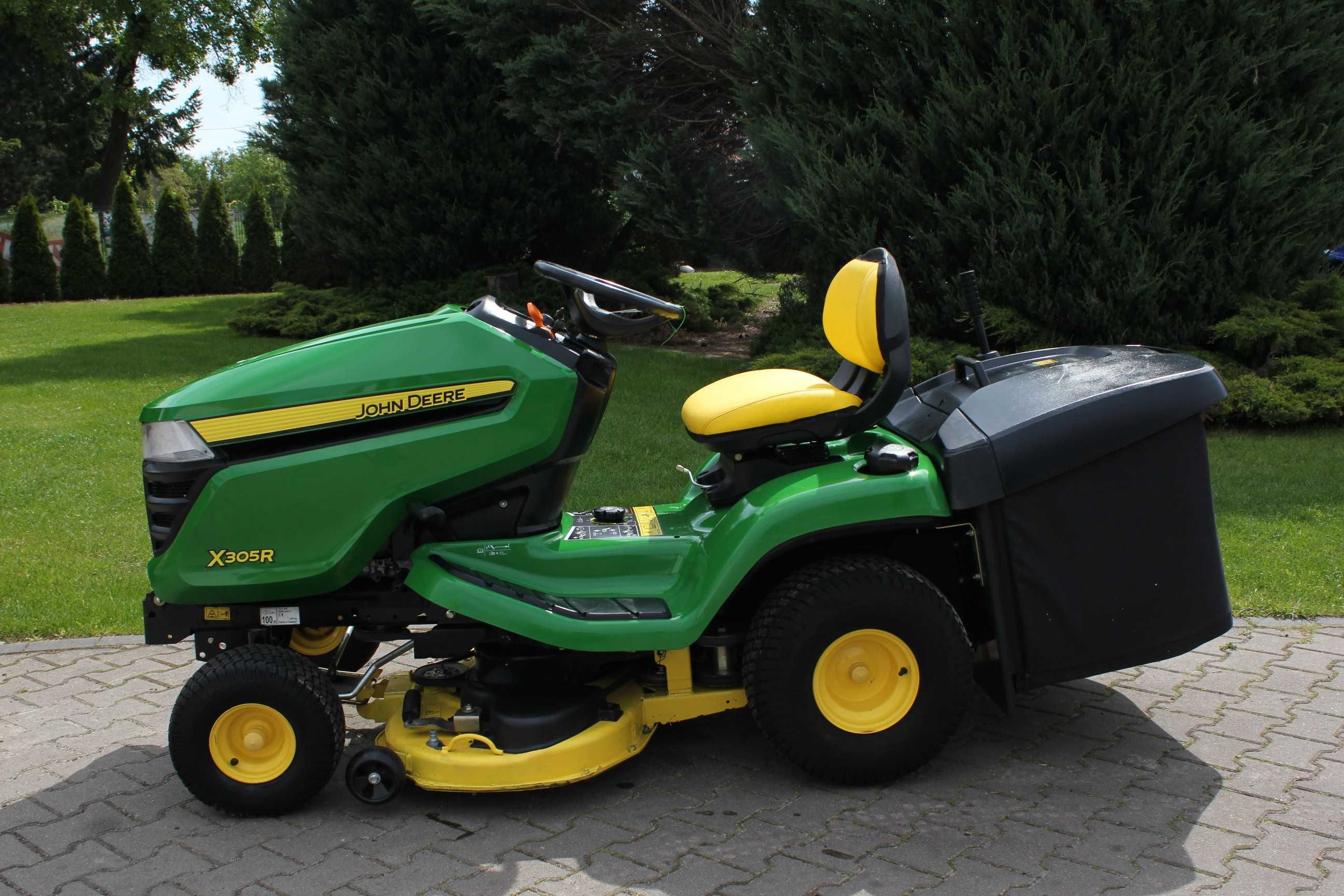 John deere X305R x 305 r Kawasaki V2 TRAKTOREK Kosiarka