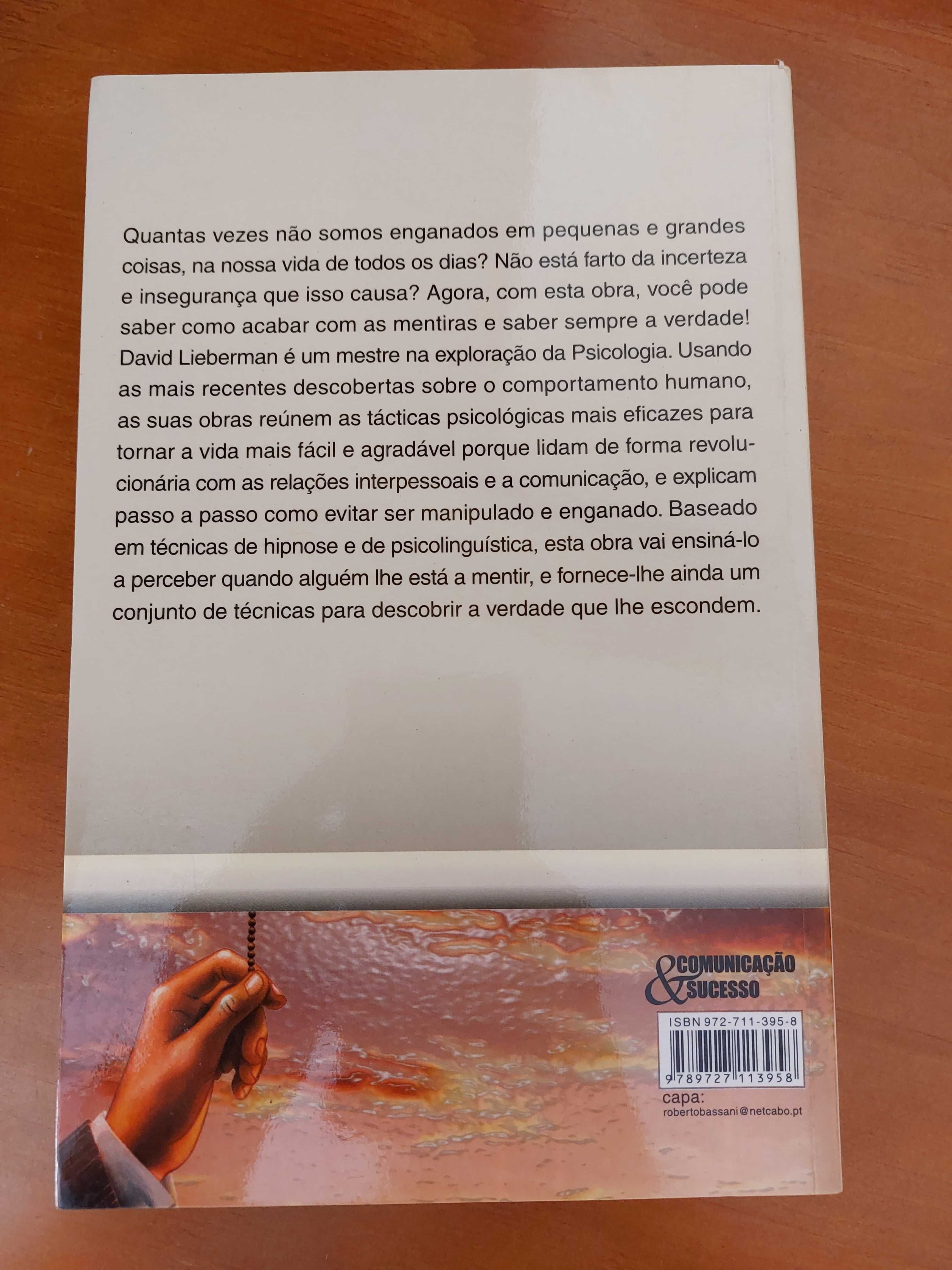 Livro Nunca aceite a mentira - David J. Lieberman, Ph. D.