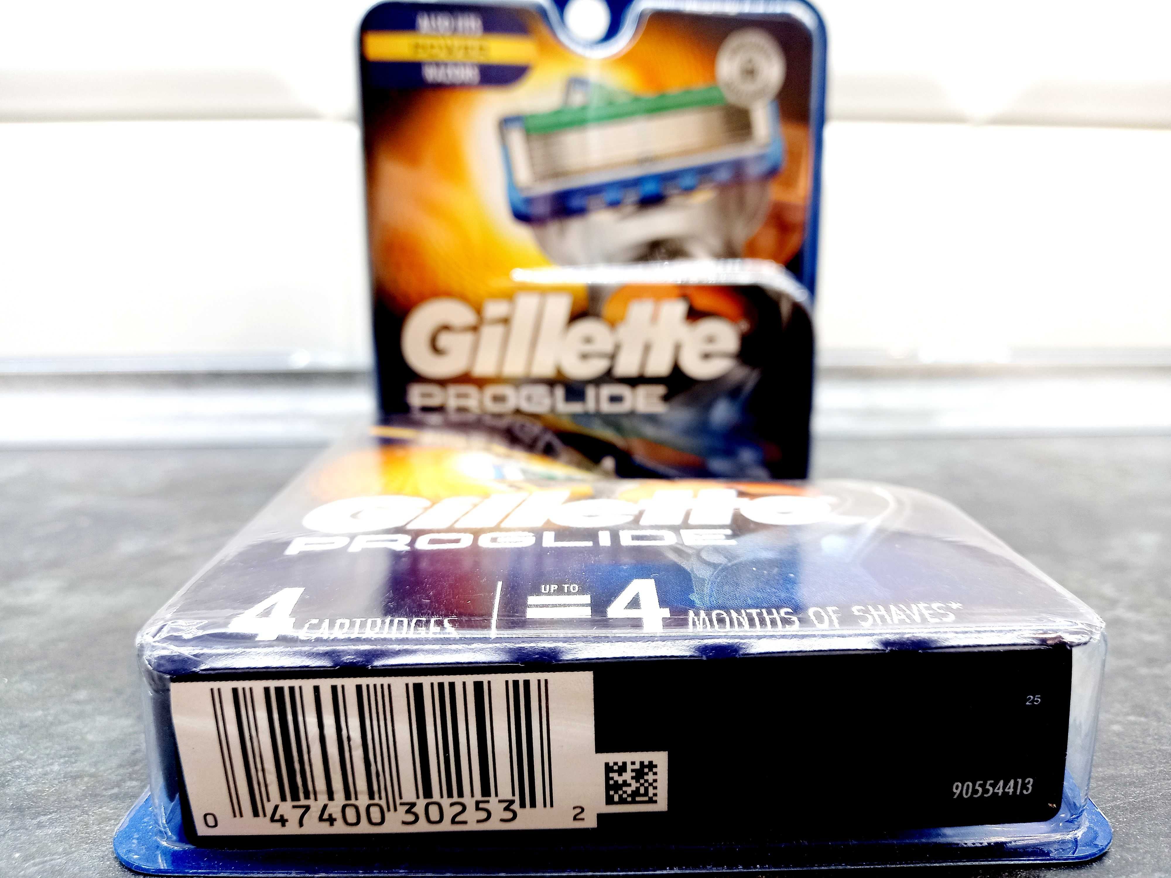 Gillette, Fusion5 ProGlide (4 cartridges), картриджи для бритья Fusion