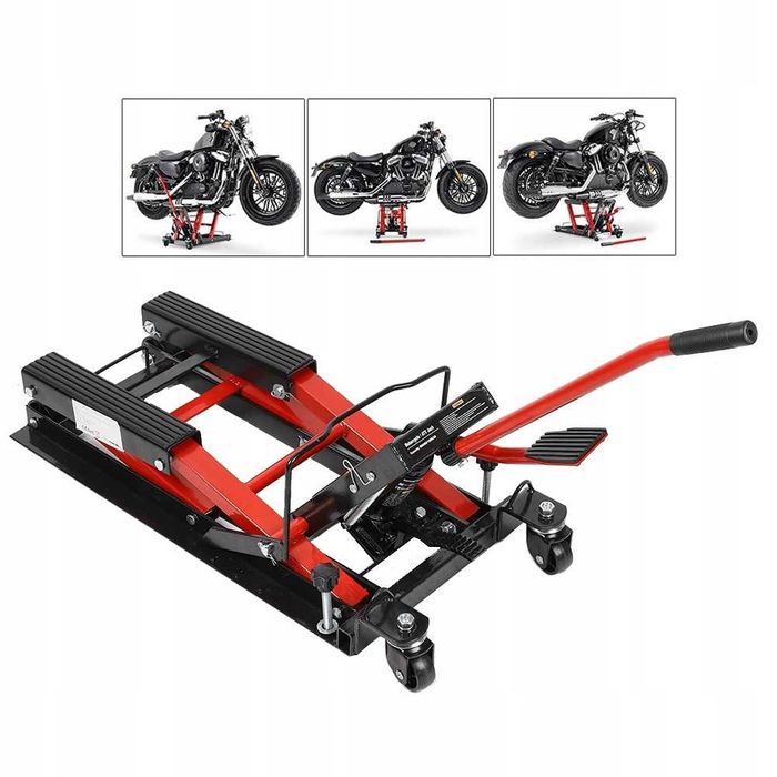 PODNOŚNIK MOTOCYKLOWY ATV 680 KG Stojak Motocykla Quada Hydrauliczny