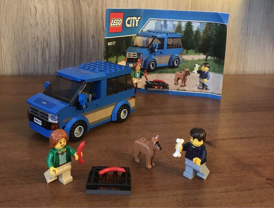 Конструктор Lego Сity 60117 Фургон і дом на колесах