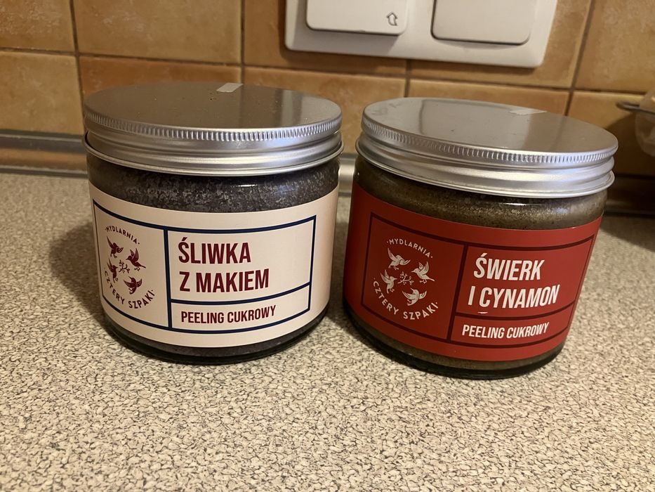 Peeling cukrowy cztery szpaki