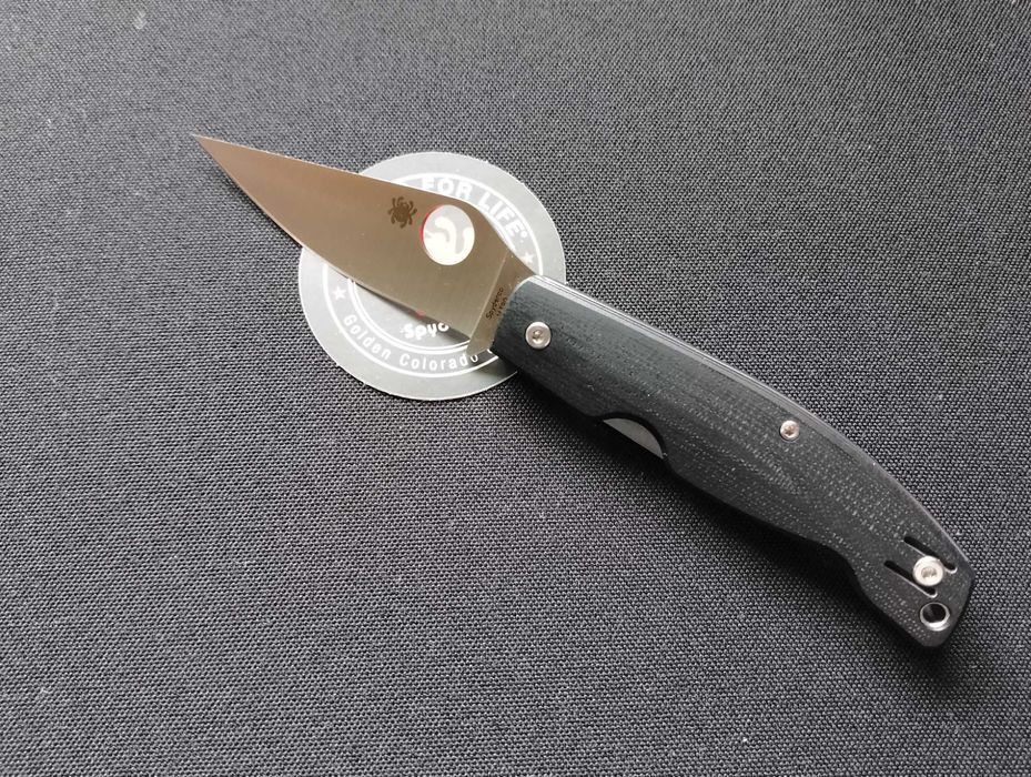 Nóż składany Spyderco Pattadese Plain C257GP