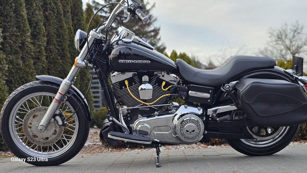 Harley Davidson DYNA 2010 r pneumatyczne zawieszenie Zamiana