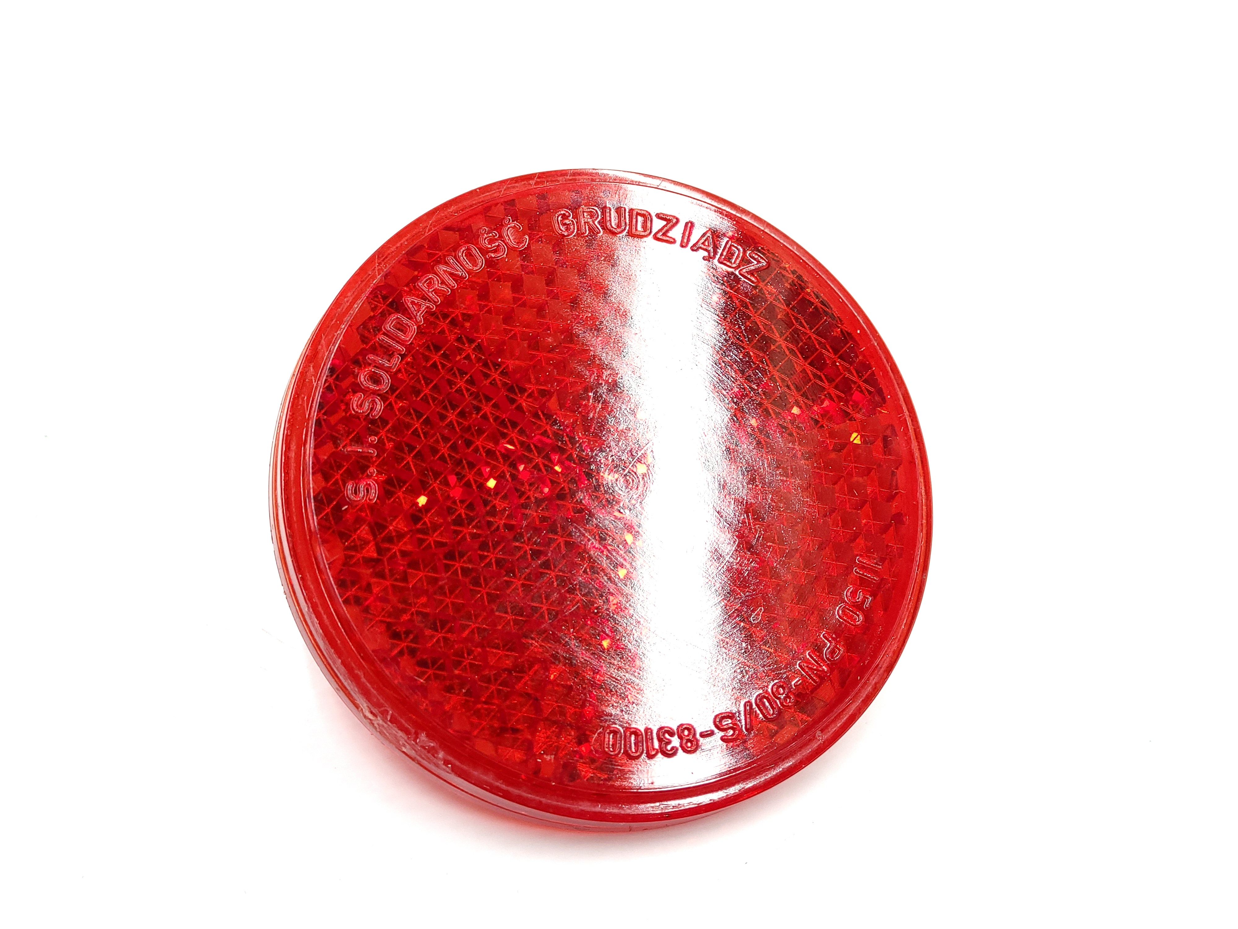 NOWY Odblask tył Solidarność Grudziądz Flaming Karat BMX Salto Sport