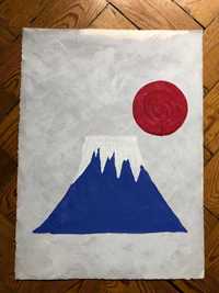Quadro Pintura - Mont Fuji