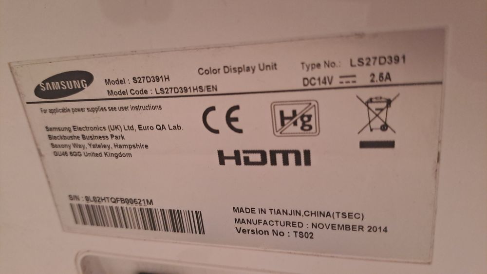 Монітор samsung 27 дюймів,ігровий.