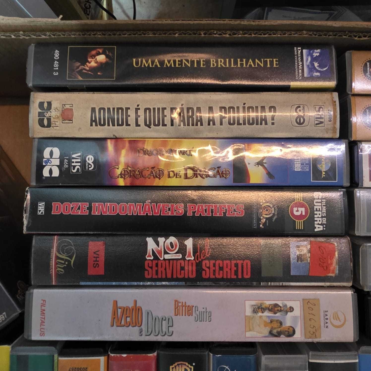Lote Vhs 16 - Ver lista Abaixo - PROMOÇÂO 1 €