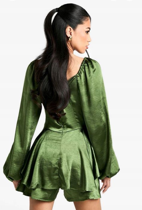 Плаття жіноче шортиками , комбінезон-ромбер Boohoo розмір S-M