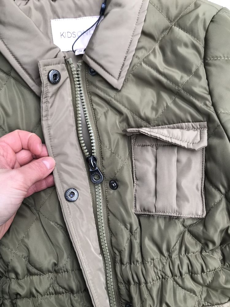 Стьобана курточка з накладними кишенями ONLY 128 cm