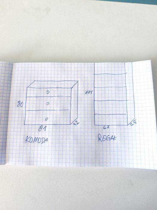 Komoda dziecięca 3 szuflady