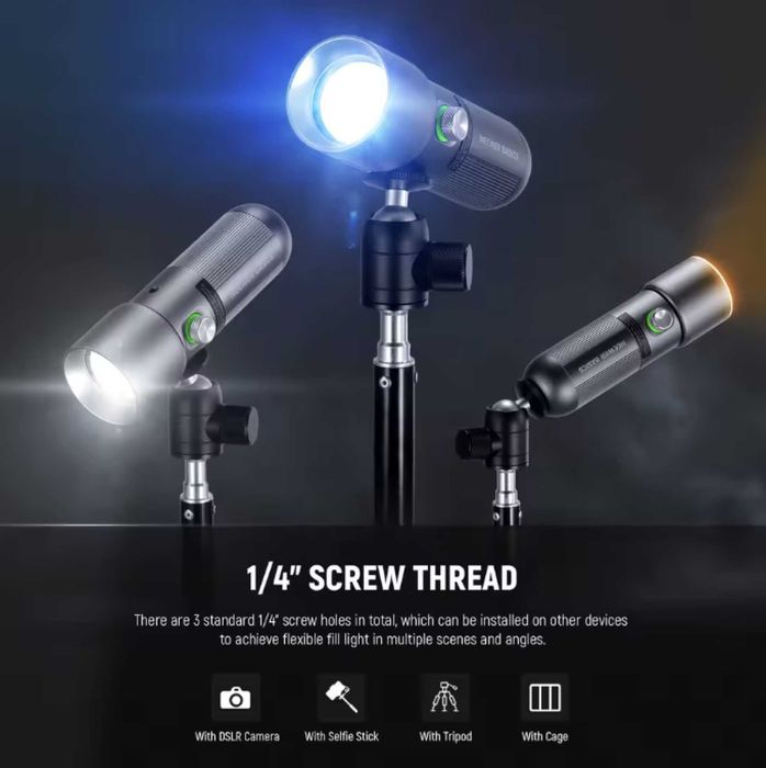 RGB фотоліхтар NEEWER FL10 10w 7500mah для відео фото фонарь для фото