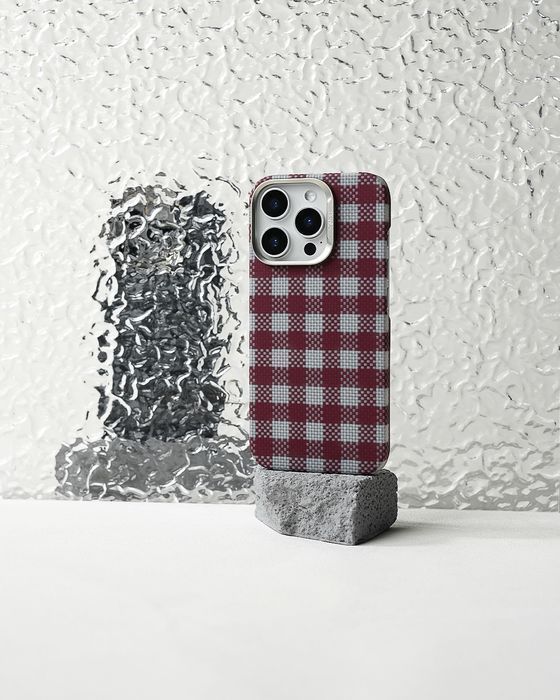 Etui Magnetic Armor Vichy Kevlar (RF66) do Iphone 16 Pro Max czerwony