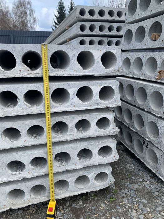 Плити перекриття полегшені, панелі