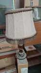 Lampa z abażurem Polam, prl