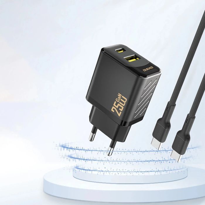 Ładowarka Dudao 25W GaN USB-A, USB-C | Power Delivery i Quick Charge