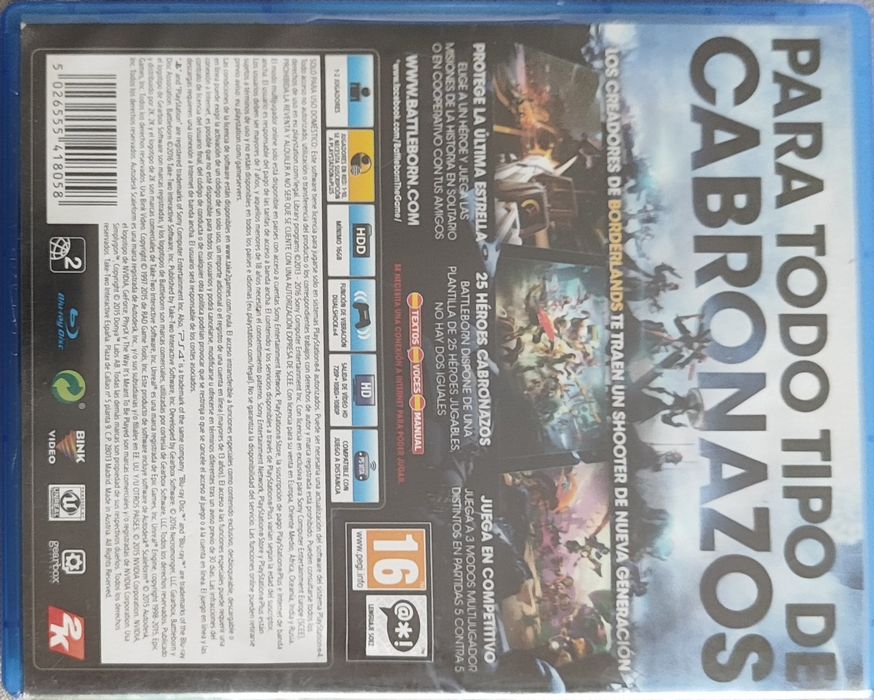 Jogo Battleborn-PS4