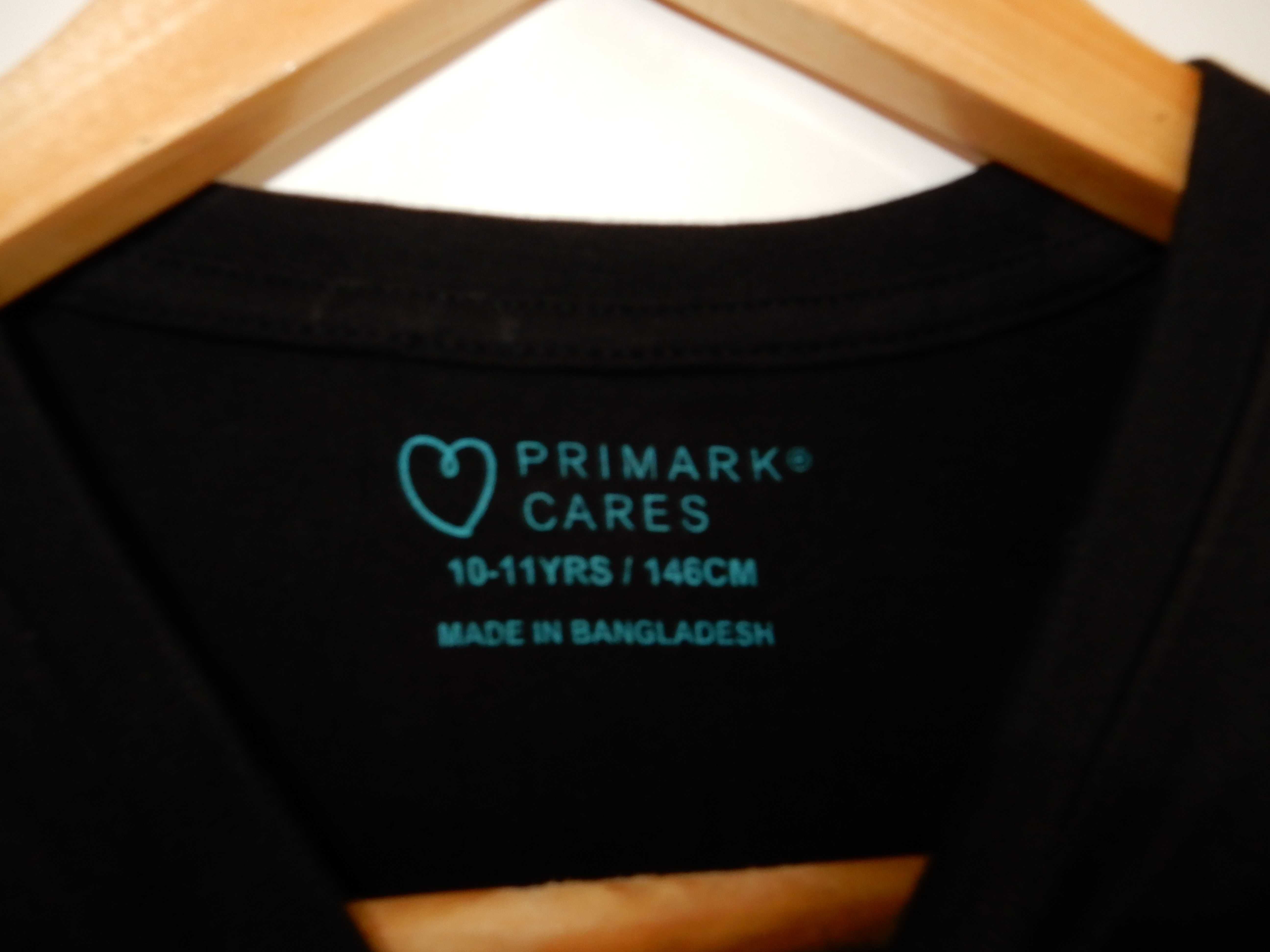 Kostium halloween karnawał szkielet bluzka długi rękaw Primark 146