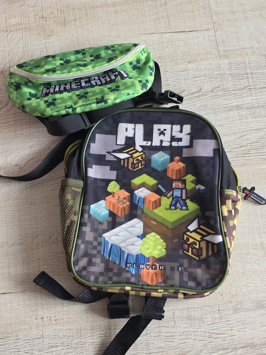 Plecak i nerka fun minecraft