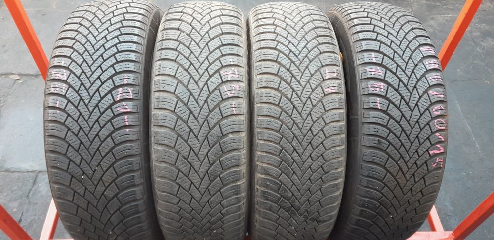 Opony Zimowe 185÷60÷15÷.NEXEN.7,5 mm.Rok 2021.Cena 600 zł kpl-4 sztuki