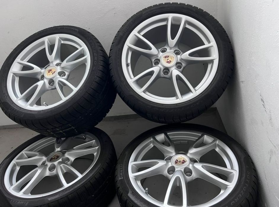 Alufelgi Porsche carrera 5x130  997 911 zimowe opony  235/40r18 295/35
