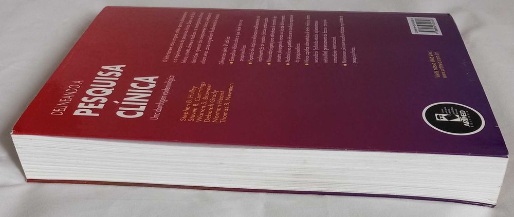 Livro Delineando a Pesquisa Clínica de Hulley et al [Portes Incluídos]