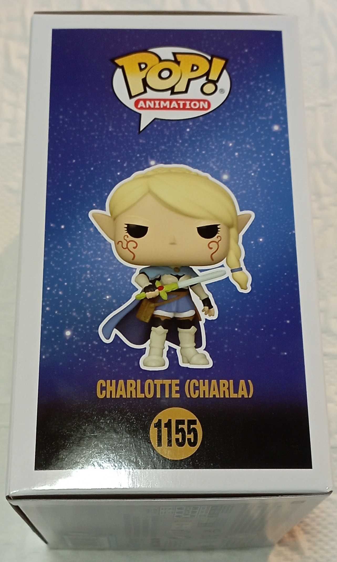 funko pop black clover 1155 charlotte (charla) chase