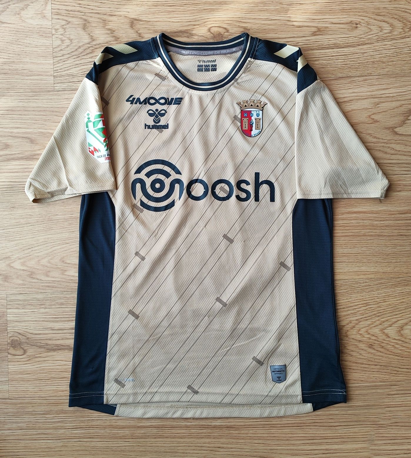 Camisola de jogo usada pelo Sequeira no SC Braga Taça de Portugal