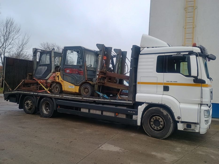 Transport laweta, usługi HDS Żuraw, pomoc drogowa, niskopodwozie