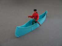 Figura Timpo Índio com canoa