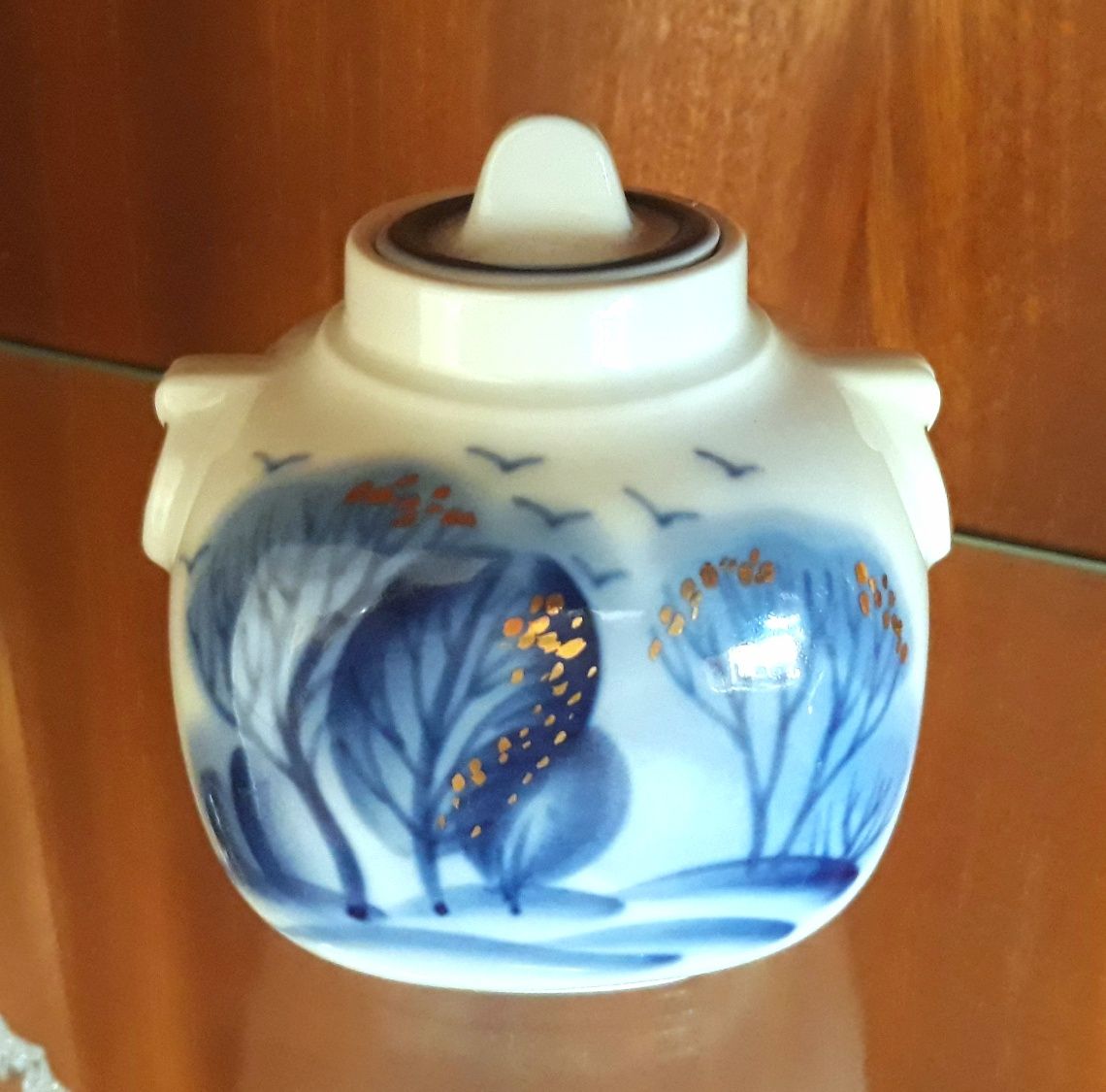 ŁOMONOSOW herbatnica, pojemnik, karafka porcelana rosyjska USSR