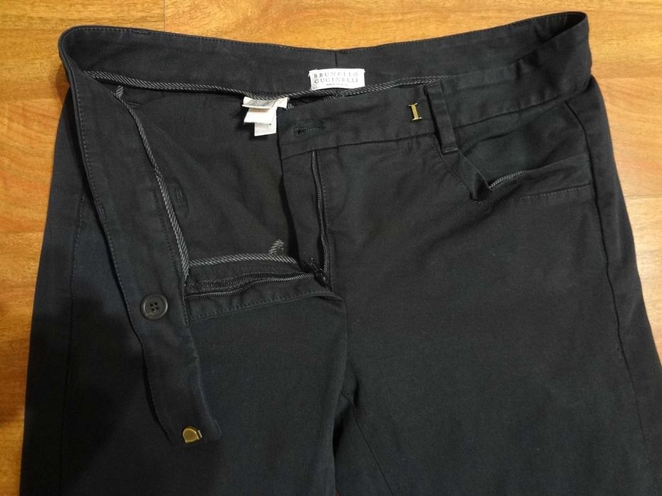 Brunello Cucinelli black tapered pants Оригинал!