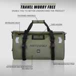 Torba motocyklowa Motowolf 66l
