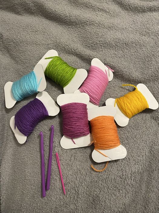 Szydełkowanie, zestaw kreatywny