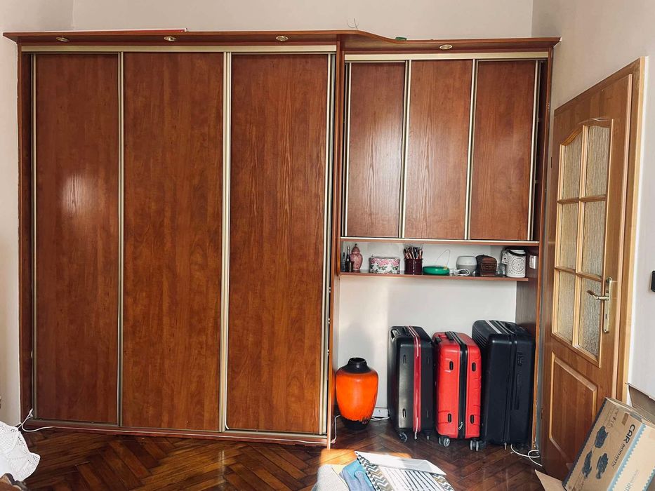 Szafa Szafa do zabudowy wnękowa rozsuwana szuflady drążek półki