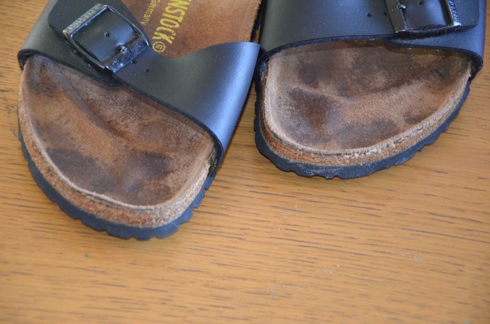 klapki Birkenstock czarne r. 38