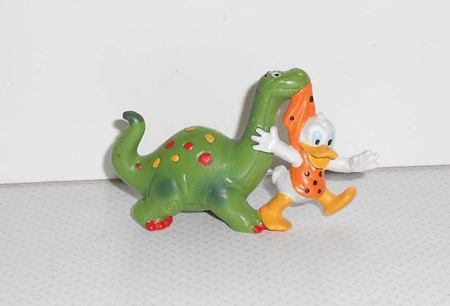 Boneco figura PVC Pato Donald dinossauro