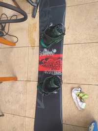 Deska snowboardowa 165 cm + torba