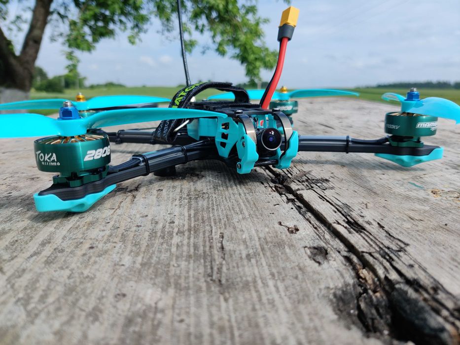 FPV Diatone Roma F7 6S RunCam Mamba Air Unit 120 FPS TBS дрон 7 дюймів