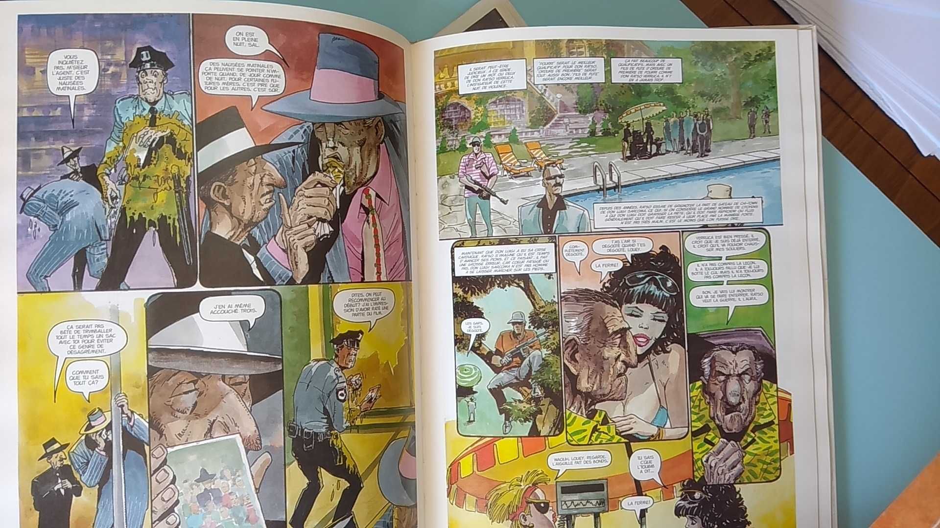 AL'S BABY - Completo 2 volumes em francês John Wagner, Carlos Ezquerra