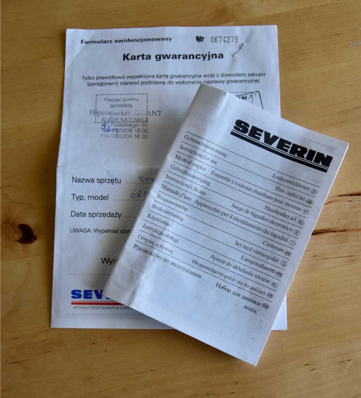 Termoloki SEVERIN,  wałki do kręcenia włosów