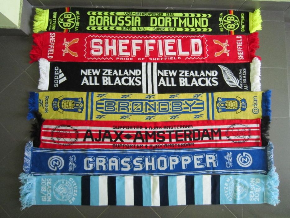 Футбольный шарф коллекция