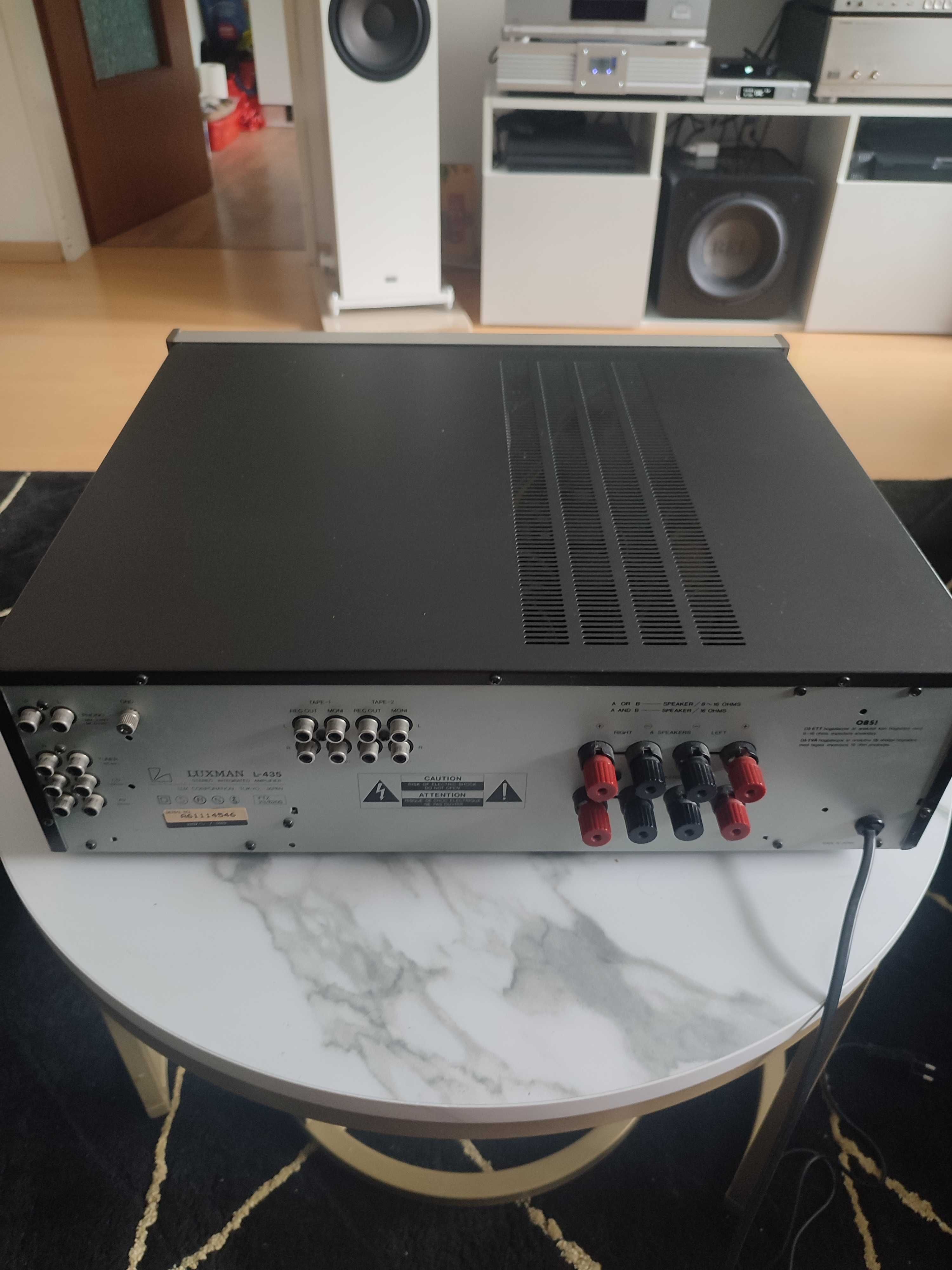 Luxman l435 wzmacniacz vintage